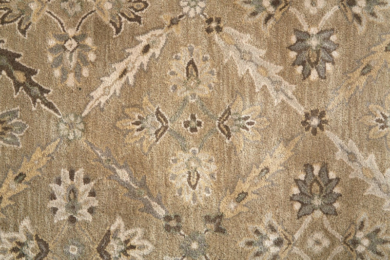 media image for Botticino Hand Tufted Green and Beige Rug by BD Fine Texture Image 1 21