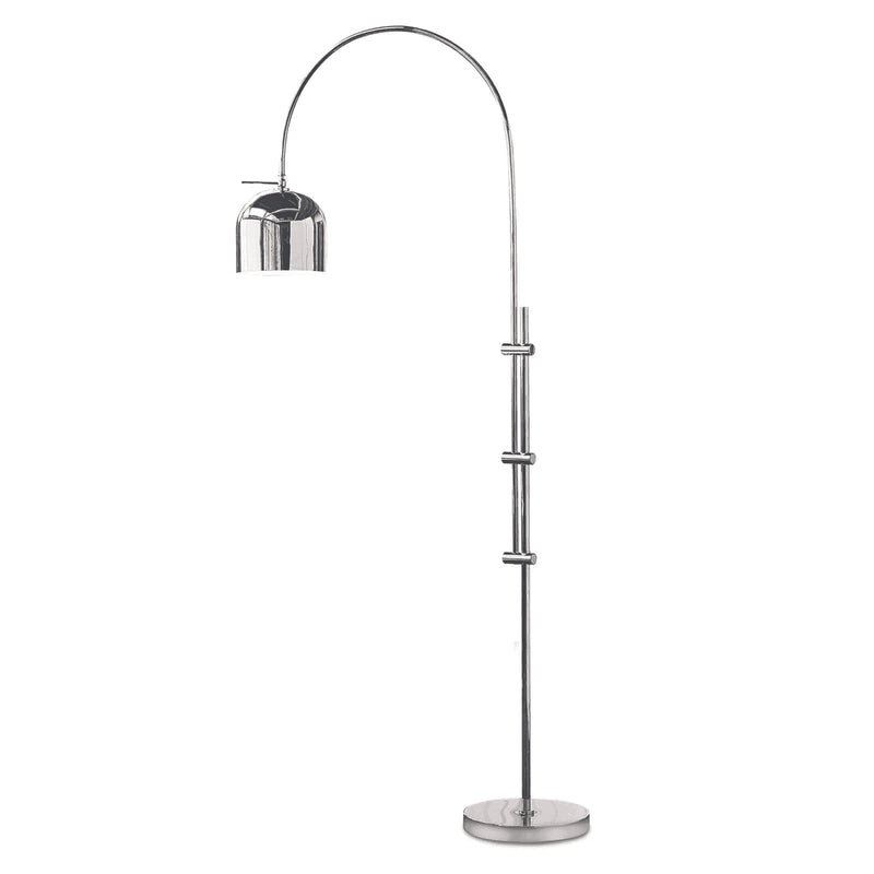 media image for Arc Floor Lamp With Metal Shade in Various Colors Flatshot Image 241