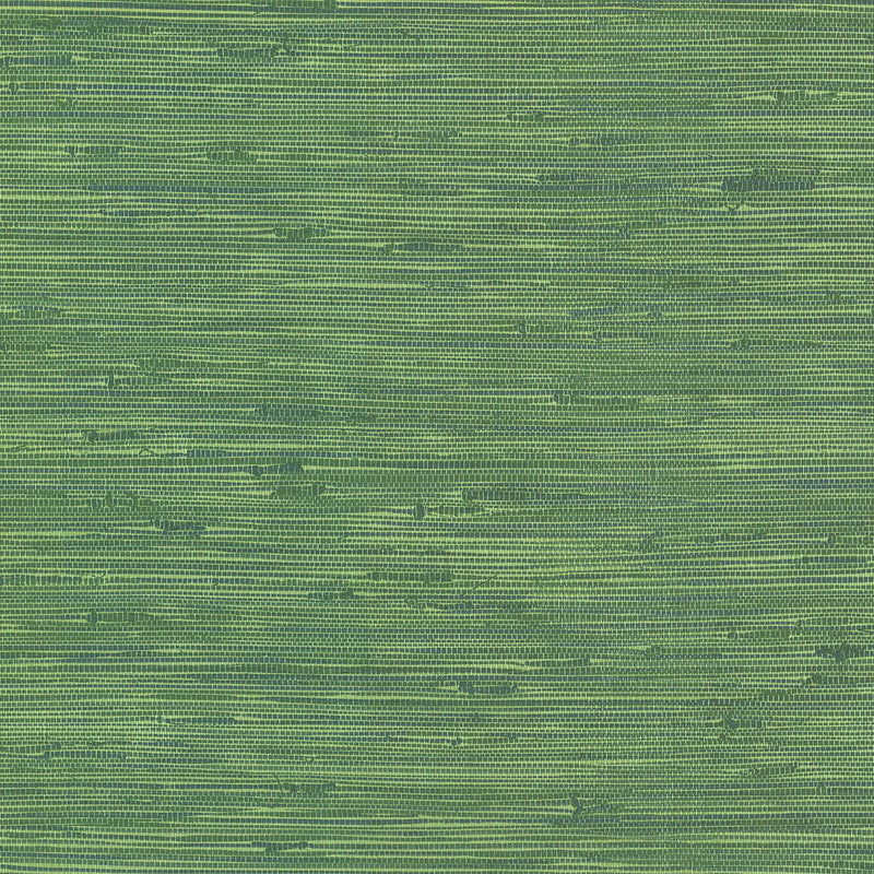 Shop Fiber Green Faux Grasscloth Wallpaper Burke Decor
