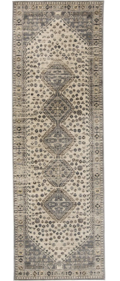 product image for Huron Gray and Beige Rug by BD Fine Flatshot Image 1 15