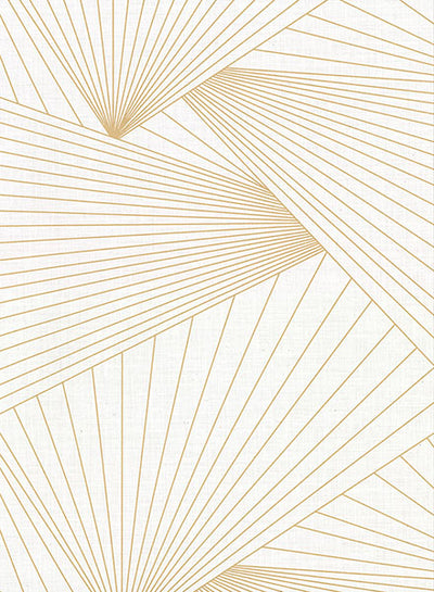 product image of Berkeley Off-White Geometric Faux Linen Wallpaper from the Main Street Collection by Brewster 53