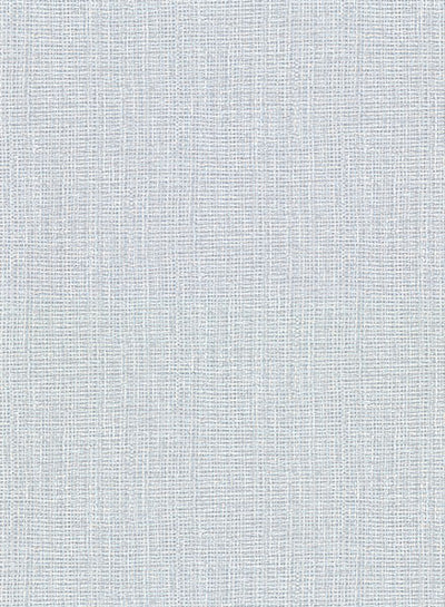 product image of Claremont Sky Blue Faux Grasscloth Wallpaper from the Main Street Collection by Brewster 573