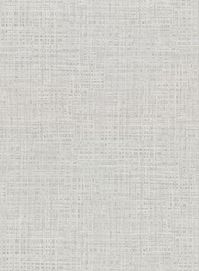 product image of Montgomery Light Grey Faux Grasscloth Wallpaper from the Main Street Collection by Brewster 536