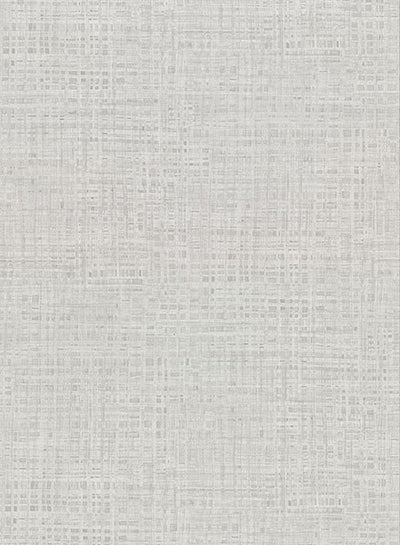 product image of Montgomery Light Grey Faux Grasscloth Wallpaper from the Main Street Collection by Brewster 536
