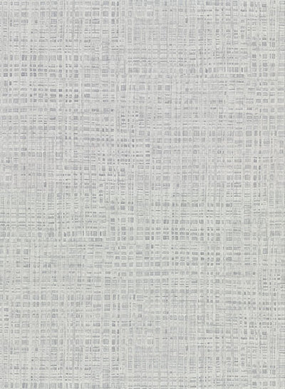 product image of Montgomery Grey Faux Grasscloth Wallpaper from the Main Street Collection by Brewster 578