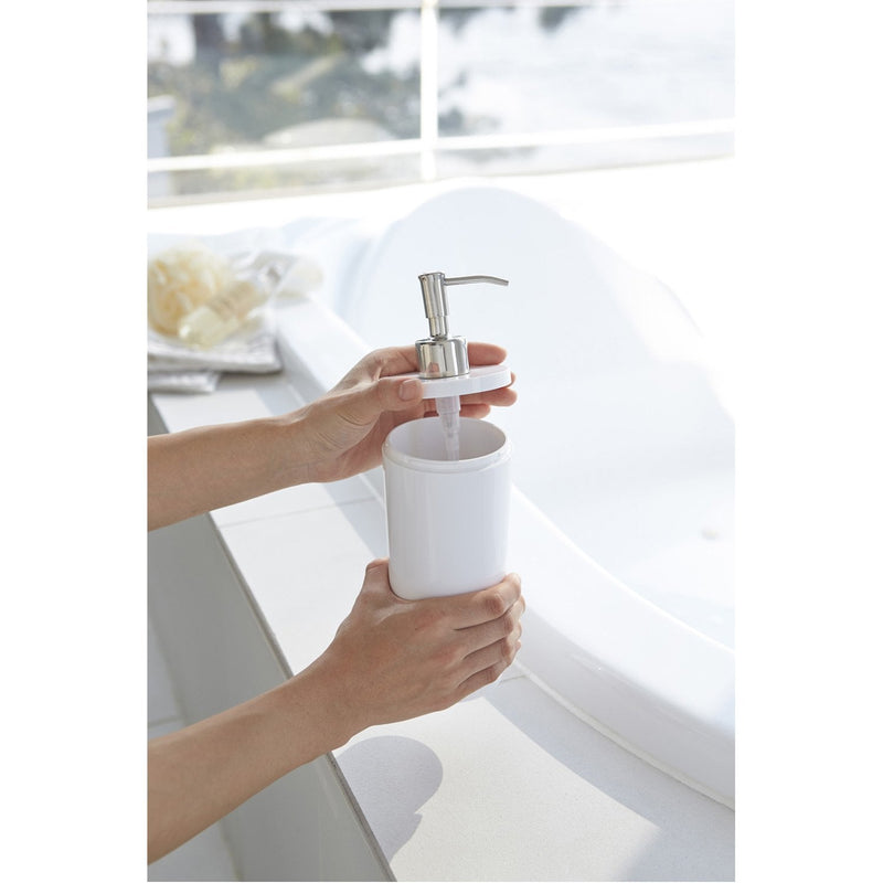 media image for Tower Round Bath and Shower Dispenser by Yamazaki 276