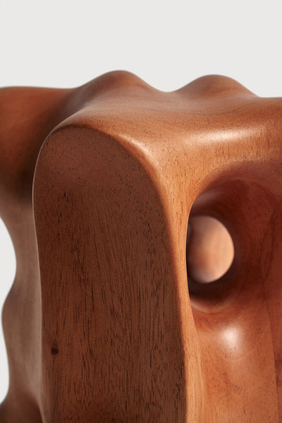 product image for Mahogany Natural Organic Sculpture By Ethnicraft Teg 29703 10 80