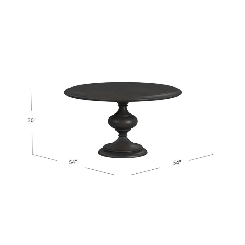 media image for Grimes 54" Round Wood Dining Table 282