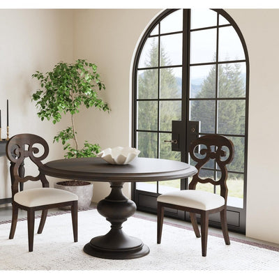 product image for Grimes 54" Round Wood Dining Table 4