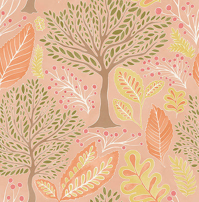 product image of Kiah Blush Forest Wallpaper 566