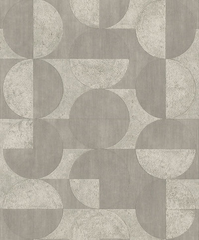 product image of Barcelo Grey Circles Wallpaper 511