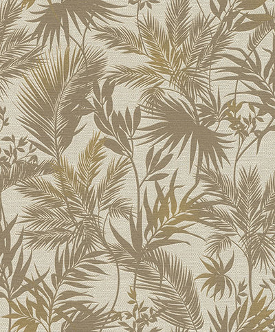 product image for Saura Brown Frond Wallpaper 42