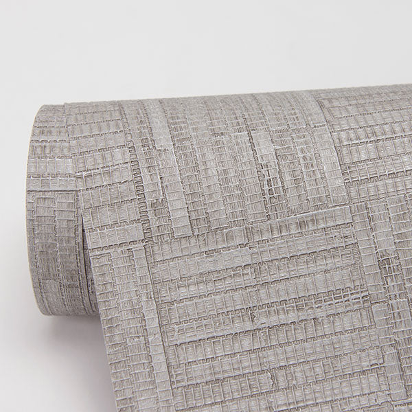 media image for Thea Grey Geometric Wallpaper from the Warner XI Collection by Brewster Home Fashions 283