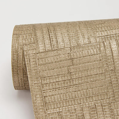 product image for Thea Gold Geometric Wallpaper from the Warner XI Collection by Brewster Home Fashions 70