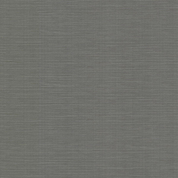 media image for sample bay ridge charcoal faux grasscloth wallpaper from the warner xi collection by brewster home fashions 1 218