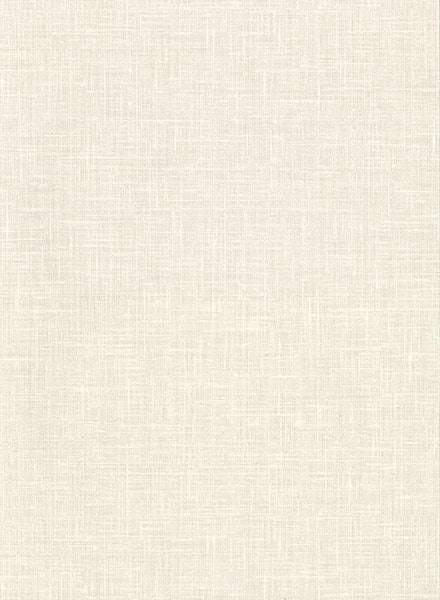 media image for sample upton cream faux linen wallpaper from the warner xi collection by brewster home fashions 1 223