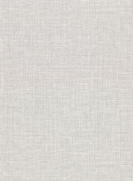 media image for sample upton light grey faux linen wallpaper from the warner xi collection by brewster home fashions 1 269