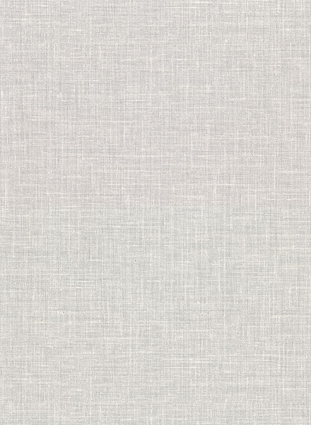 media image for Upton Light Grey Faux Linen Wallpaper from the Warner XI Collection by Brewster Home Fashions 29