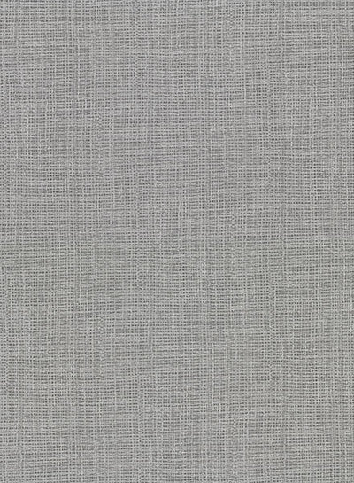 product image of Claremont Silver Faux Grasscloth Wallpaper from the Warner XI Collection by Brewster Home Fashions 564