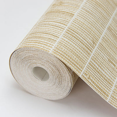 product image for Luz Honey Faux Grasscloth Wallpaper from the Warner XI Collection by Brewster Home Fashions 3