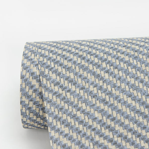 media image for Graham Blue Chevron Wallpaper from the Warner XI Collection by Brewster Home Fashions 260