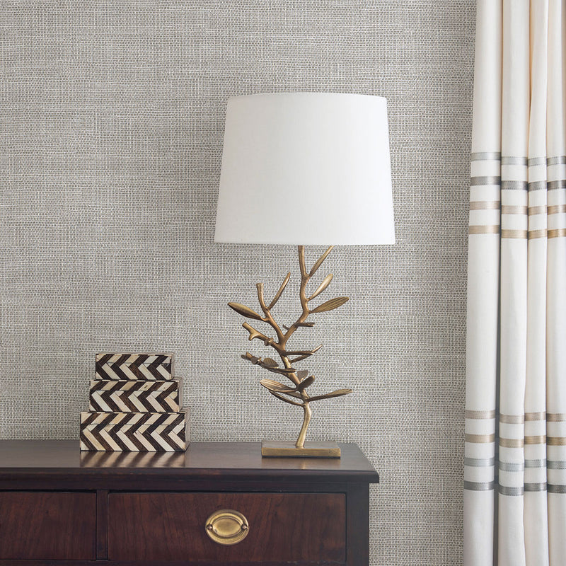 media image for Bohemian Bling Grey Basketweave Wallpaper from the Warner XI Collection by Brewster Home Fashions 241