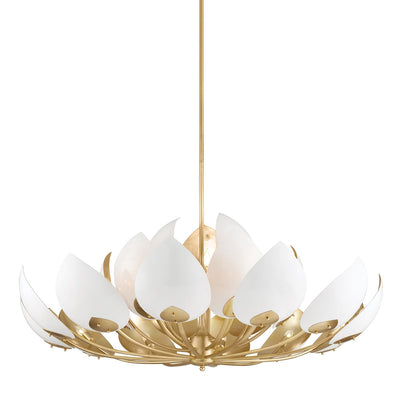 product image for Lotus 21 Light Chandelier by Hudson Valley 63