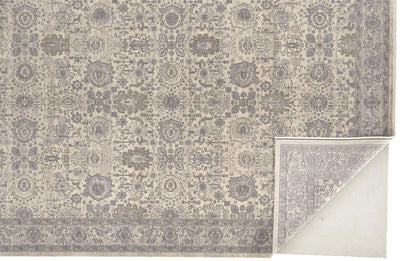 product image for Gilford Beige and Gray Rug by BD Fine Fold Image 1 9