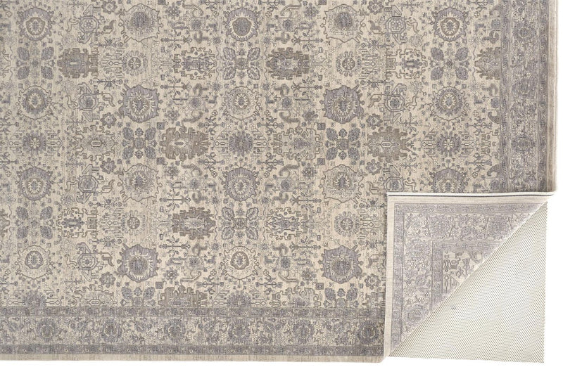 media image for Gilford Beige and Gray Rug by BD Fine Fold Image 1 224