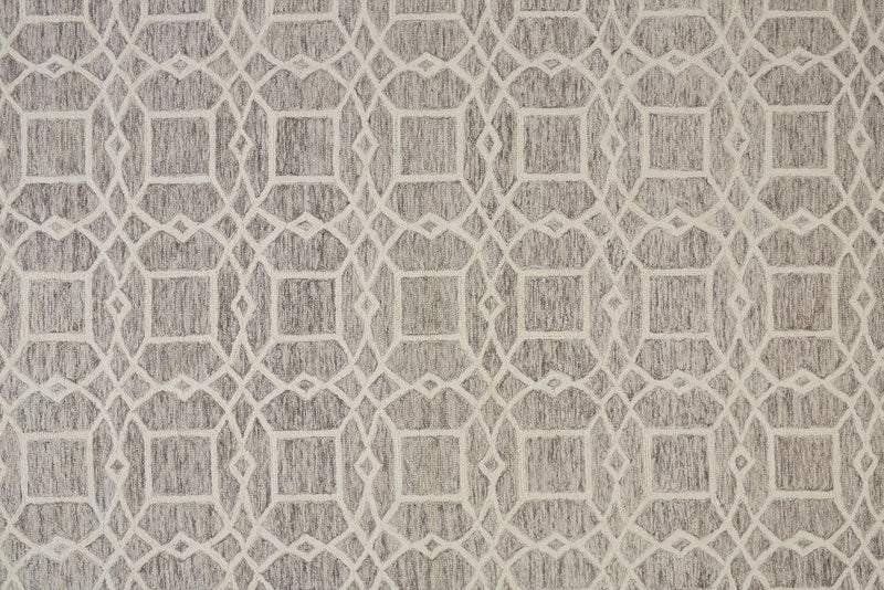 media image for Veran Gray and Ivory Rug by BD Fine Texture Image 1 231
