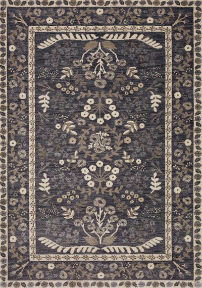product image for Fiore Charcoal & White Rug Flatshot Image 1 77