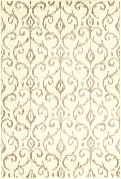 product image of Nahele Cream and Gray Rug by BD Fine Flatshot Image 1 529