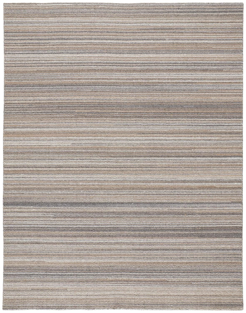 media image for Foxwood Hand Woven Brown and Gray Rug by BD Fine Flatshot Image 1 20