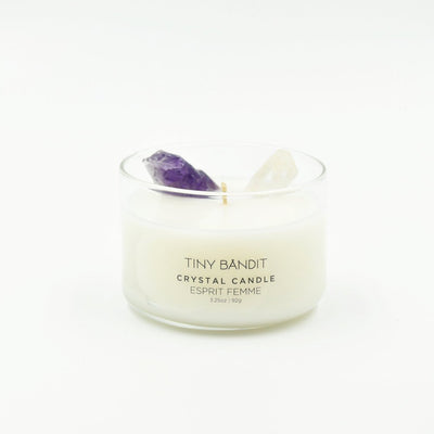 product image for esprit femme crystal candle in various sizes design by tiny bandit 6 76