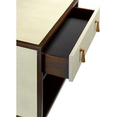 product image for Evie Shagreen Nightstand 3 71