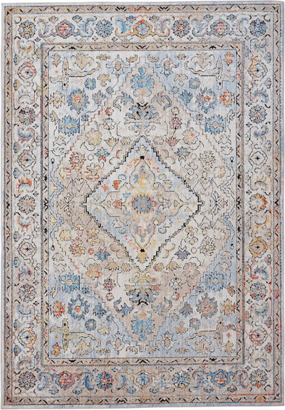 product image of Matana Gray and Blue Rug by BD Fine Flatshot Image 1 52