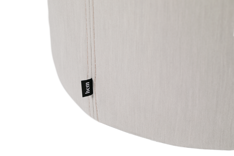 media image for bon shell round pouf by hem 30009 3 229