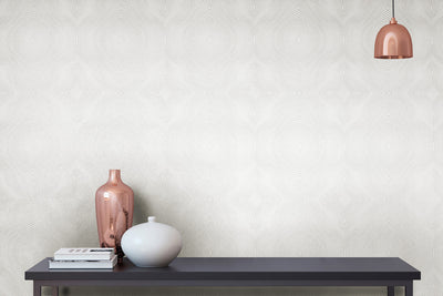 product image for Flow Wallpaper in Ivory White 95
