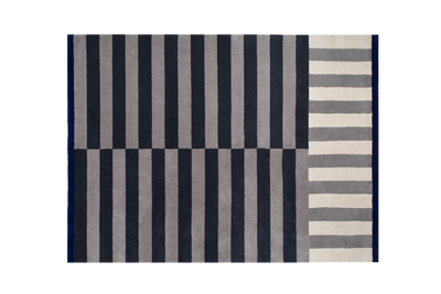 product image for Stripe Slate Medium Rug 1 63