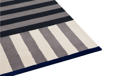 product image for Stripe Slate Medium Rug 3 40