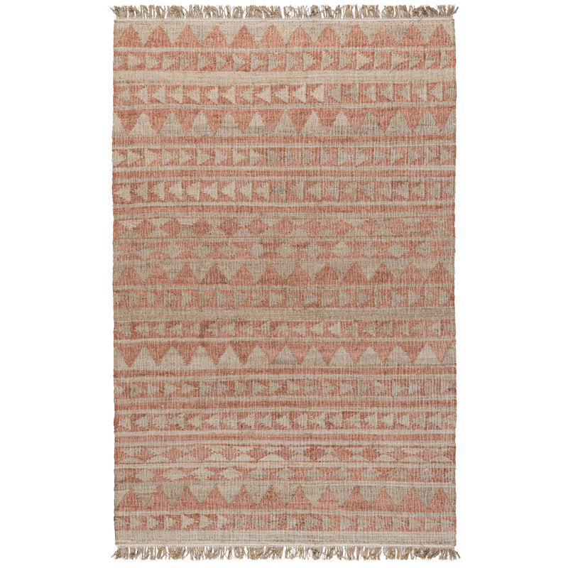 media image for solana distressed rug in terracotta natural by bd home 1 264