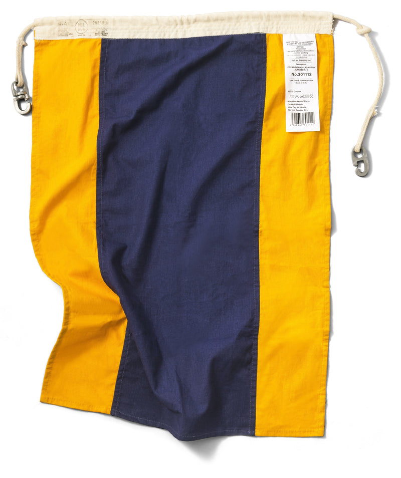 media image for ocean signal flag apron d design by puebco 1 279