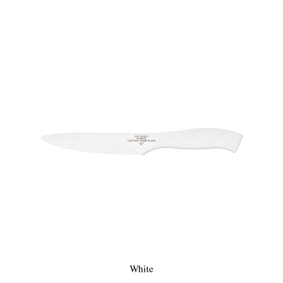 product image for ceramic paring knife in white design by puebco 3 63