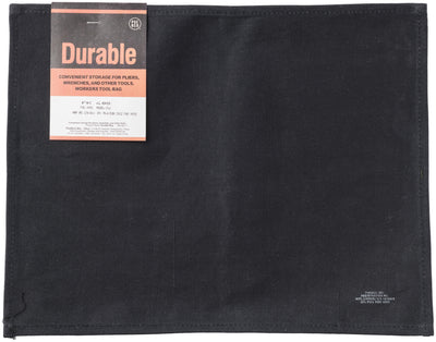 product image for waxed cotton placemat black design by puebco 1 63