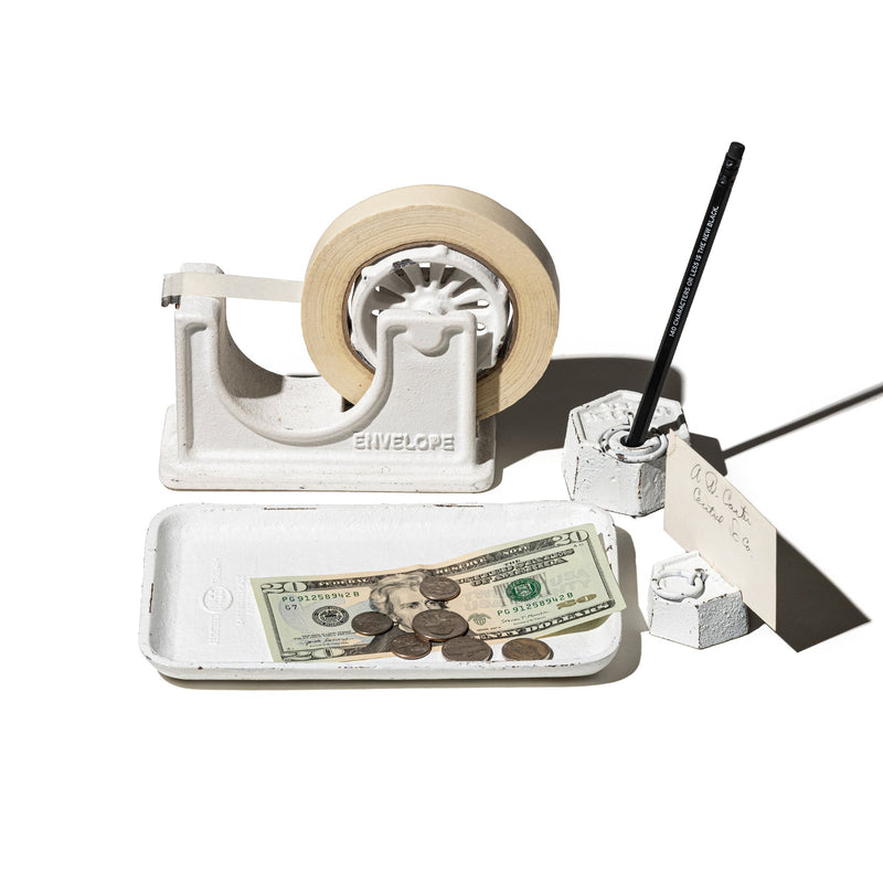 media image for tape dispenser in white design by puebco 5 290