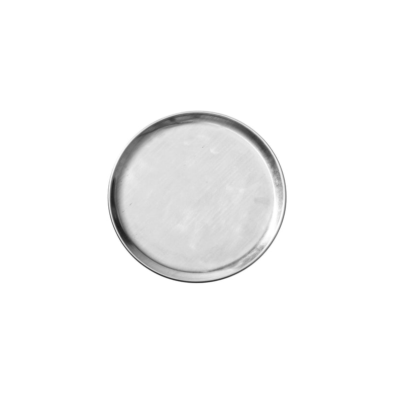 media image for aluminium round tray 8in design by puebco 3 223