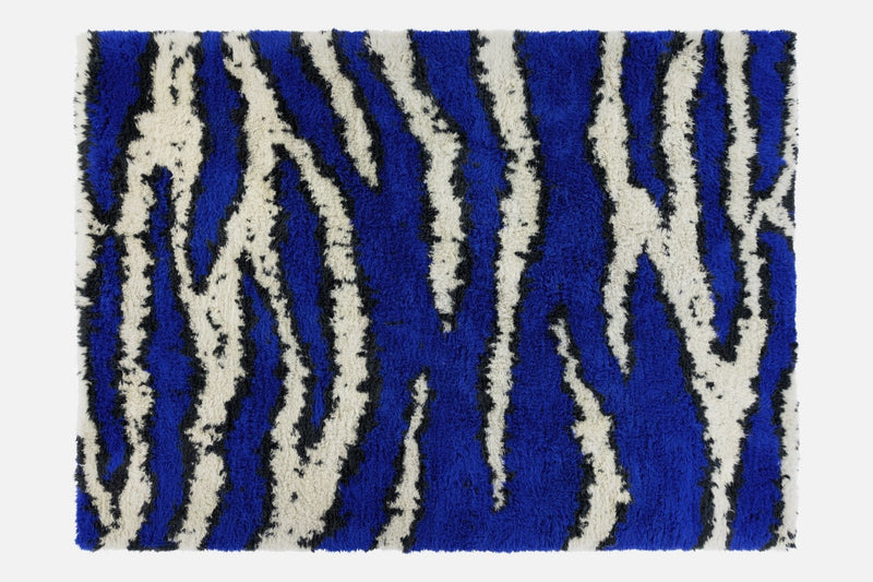 media image for monster ultramarine blue off white rug by hem 30490 1 28