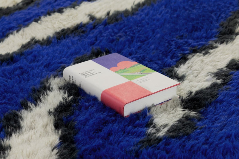 media image for monster ultramarine blue off white rug by hem 30490 4 27