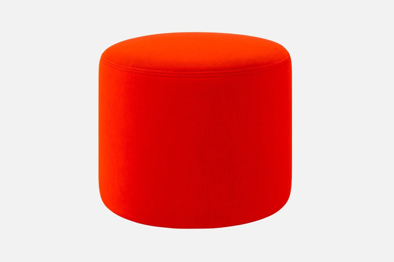media image for bon red round pouf by hem 30506 1 25