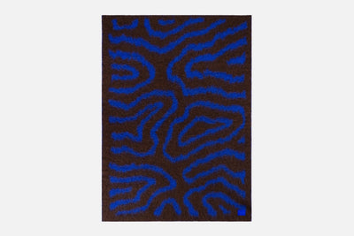 product image for monster ultramarine blue brown wiggle throw by hem 30530 4 86
